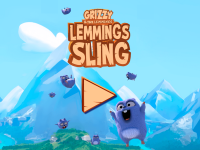 Play Grizzy and The Lemmings Sling now!