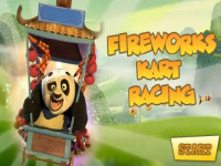 Play Kung Fu Panda: Fireworks Cart Racing now!