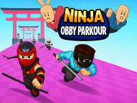 Play Ninja Obby Parkour now!