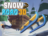 Play Snow Road 3D now!